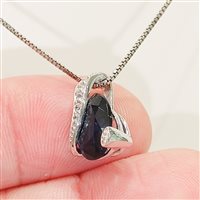 Collana Vidali Gioielli Donna in Argento Zircone COAR-28-34 - COAR-28-34